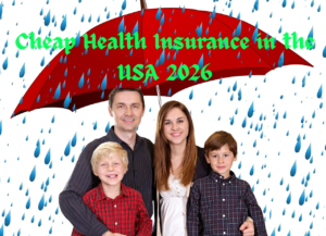 family reviewing cheap health insurance plans in usa