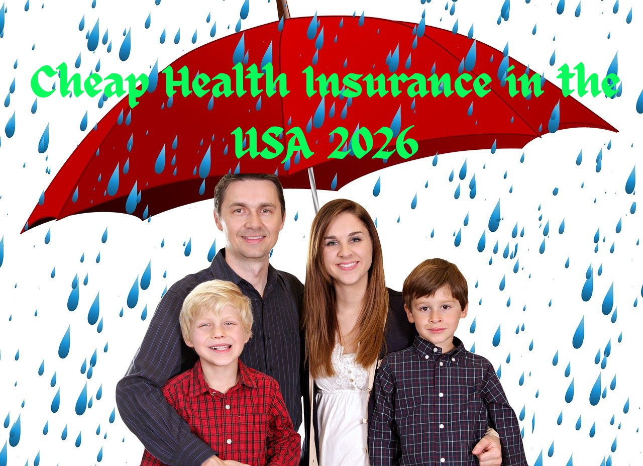 family reviewing cheap health insurance plans in usa